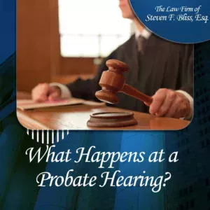 what happens at a probate hearing